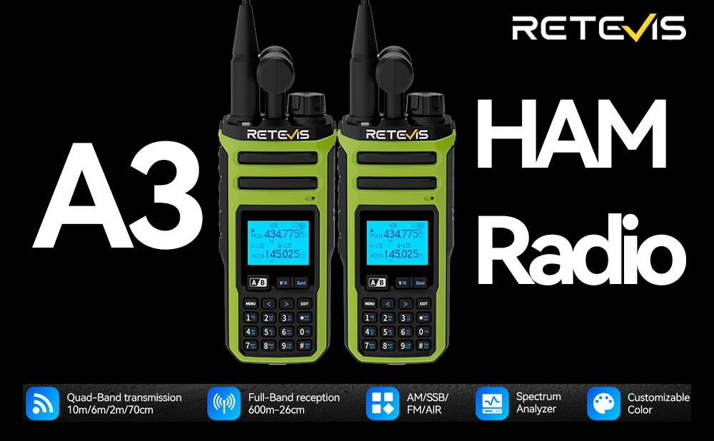 Retevis A3 Handheld Ham Radio Review: Everything You Need to Know
