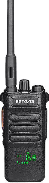 RT86 Hidden Display UHF Radio with flashlight long-distance call