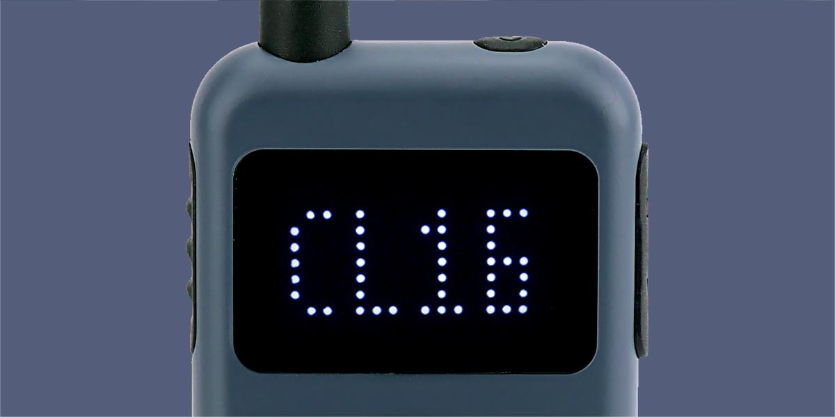 1.7 inch matrix diode display