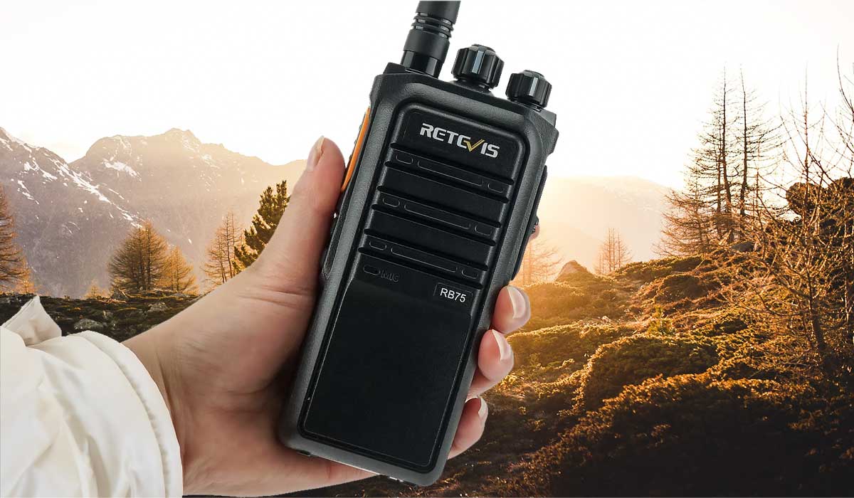 Retevis RB75 Waterproof GMRS Repeater-Capable Radio 5W – myGMRS.com