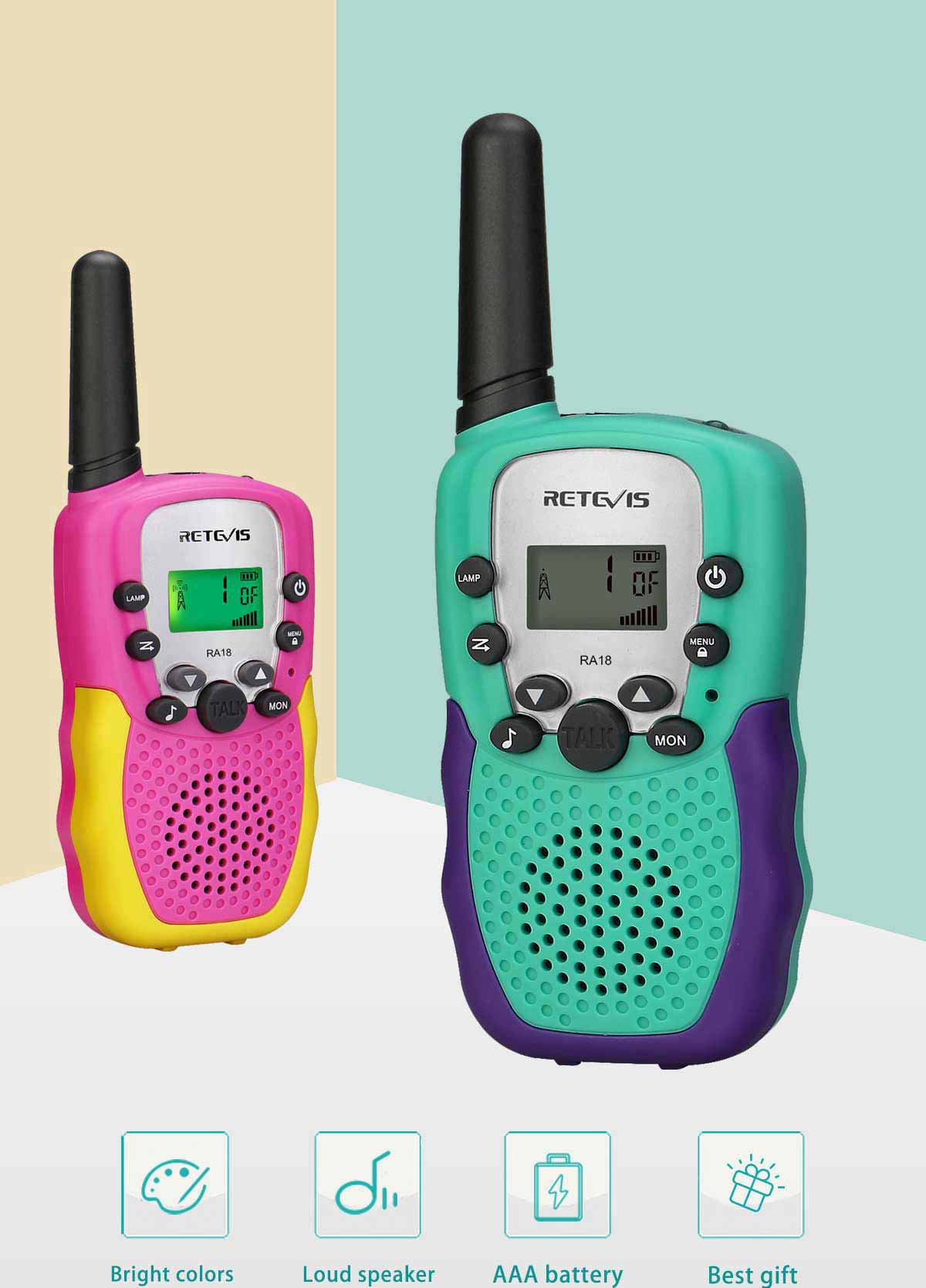 New Approx 50m Range Details about   Toy WALKIE TALKIES Army themed 