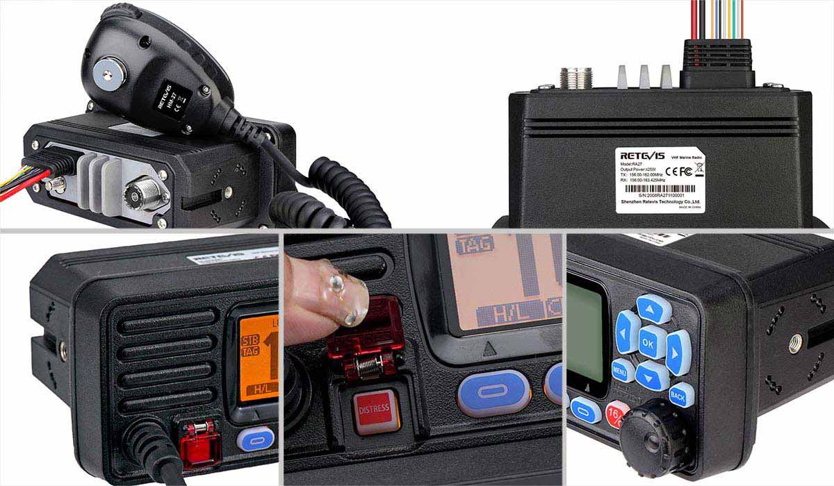 Marine-RA27 Fixed mount marine radio