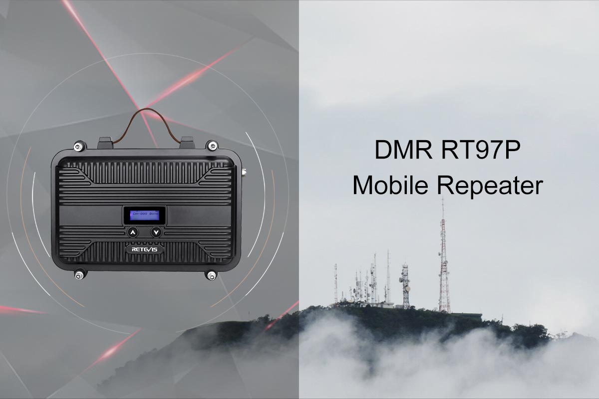 RT97P Customizable Full Duplex Mini Portable DMR Repeater