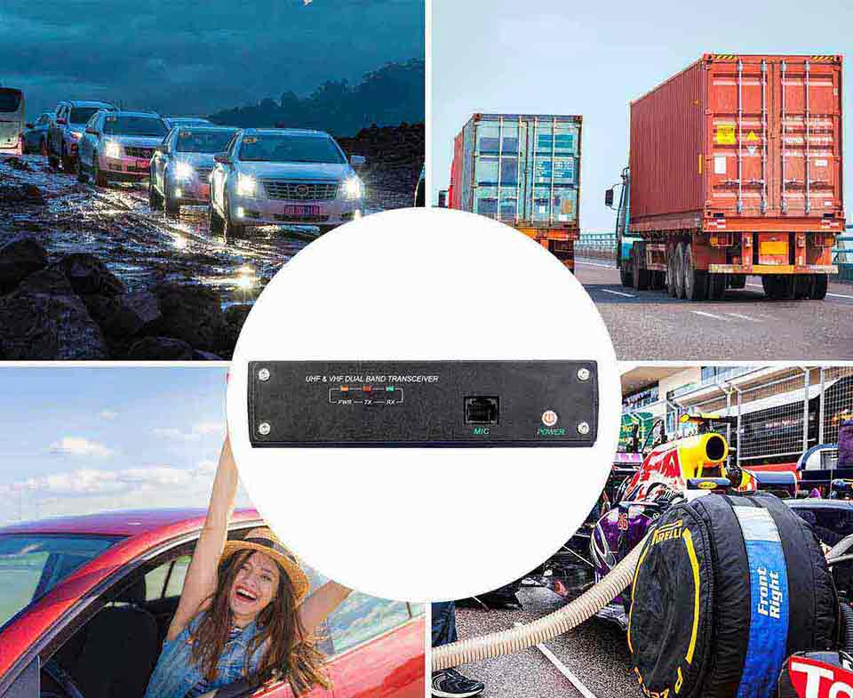 RT99 Bluetooth Dual Band Mobile Radio