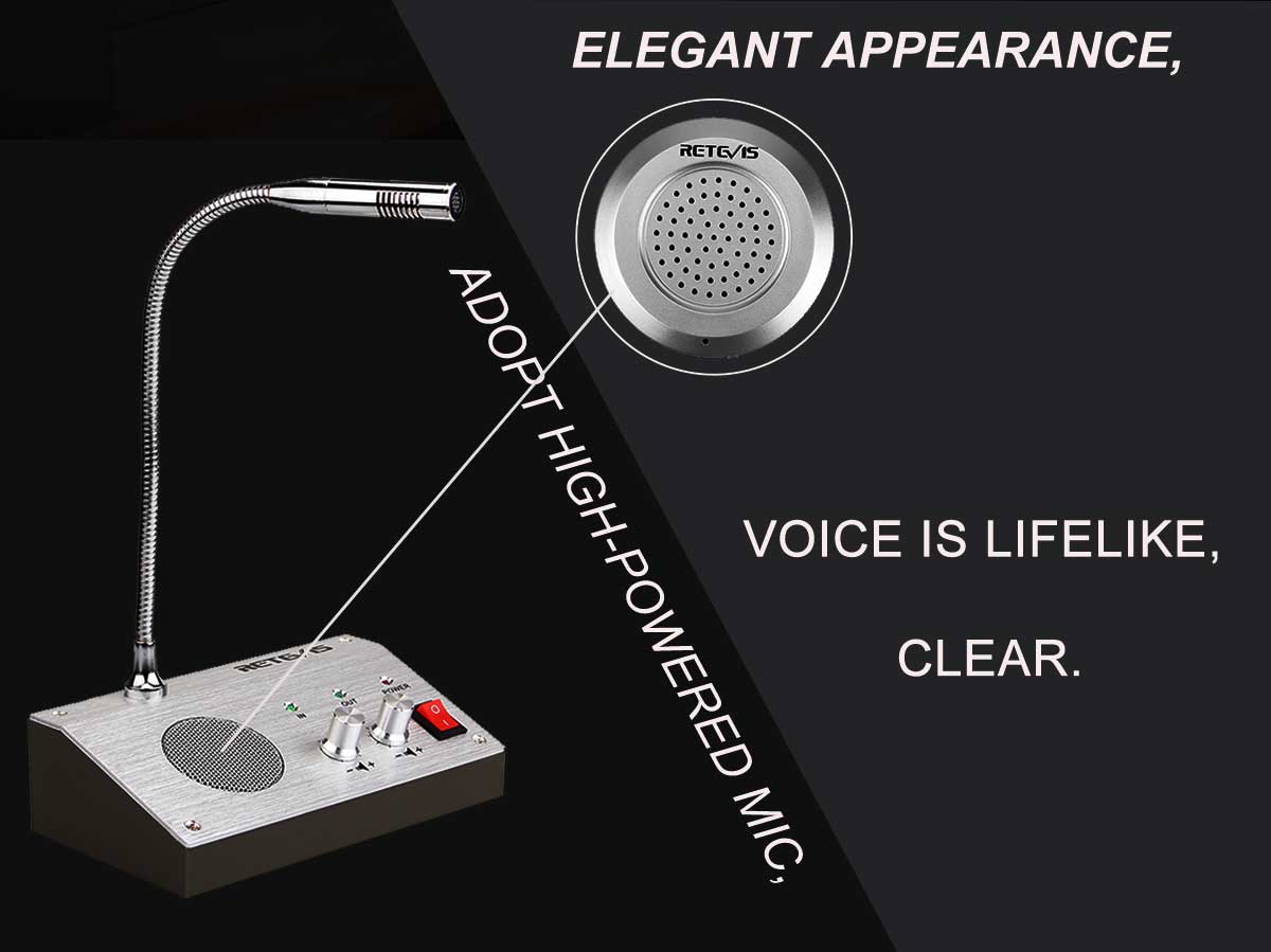  Retevis RT9908 Anti-interference  Noise-Free Dual-Way