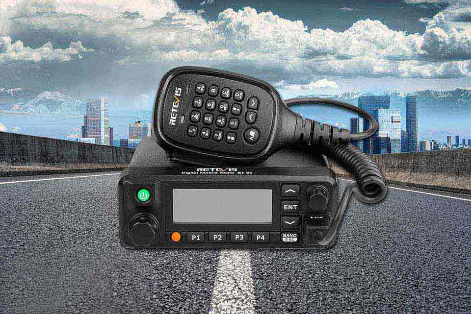 DMR Dual Band Mobile