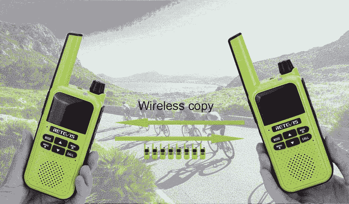 Wireless copy