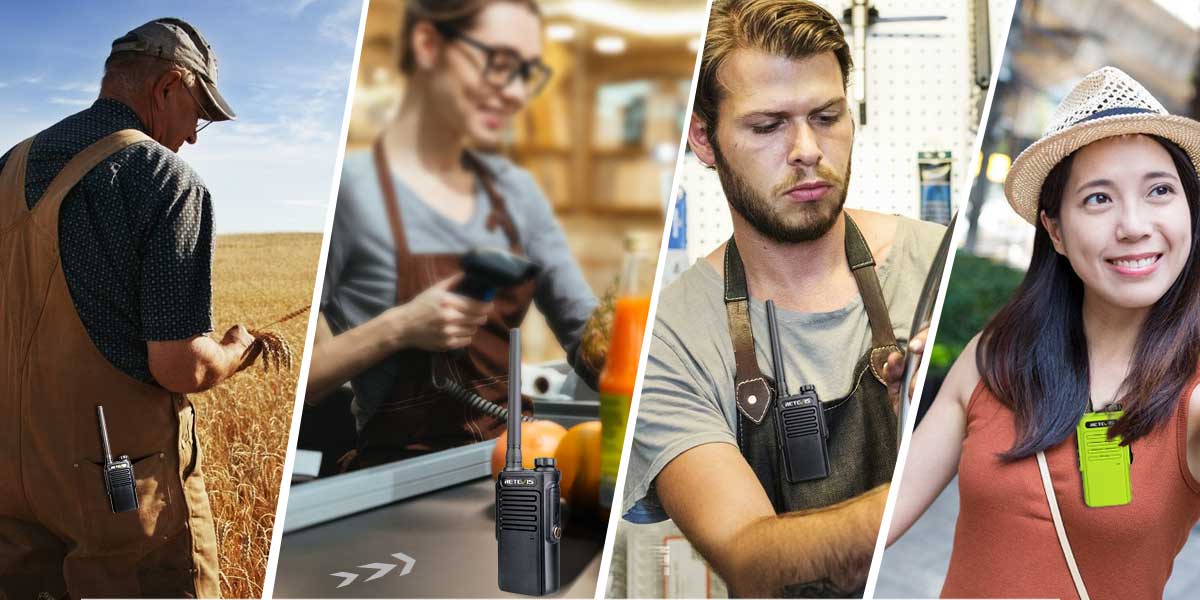 Retevis RT647 is the license-free with the PMR446 range