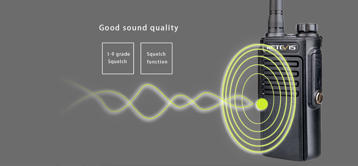 Good sound quality 