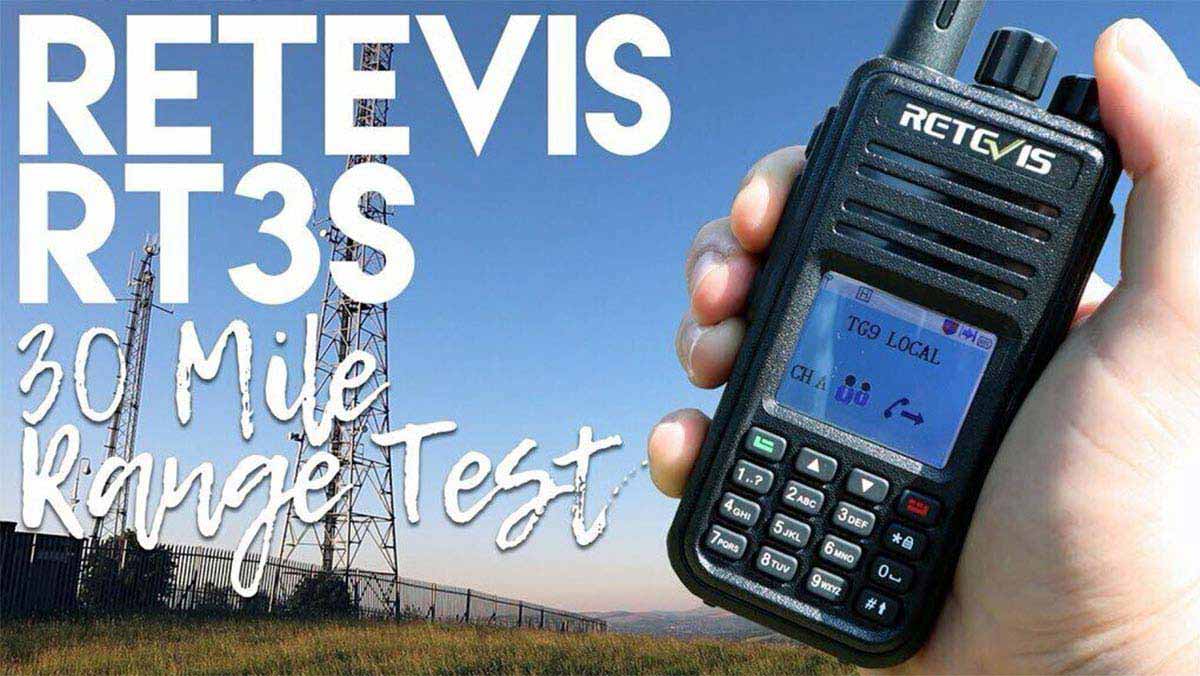 RT3S Dual Band DMR Radio