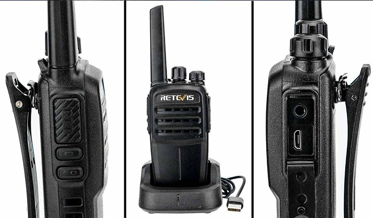 RT40B Come with pedestal charger and USB cable