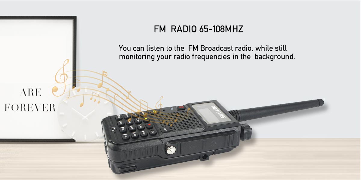 ONLY  COMMERCIAL FM RADIO RECEPTION