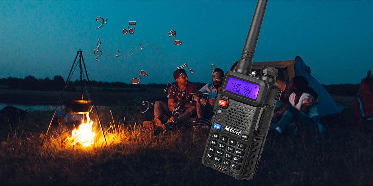 Retevis RT5R 5 Watt FPP Dual Band Amateur Radio (6 PCS)