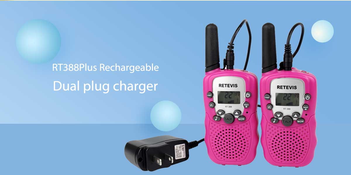 RT388Plus Rechargeable Walkie Talkie