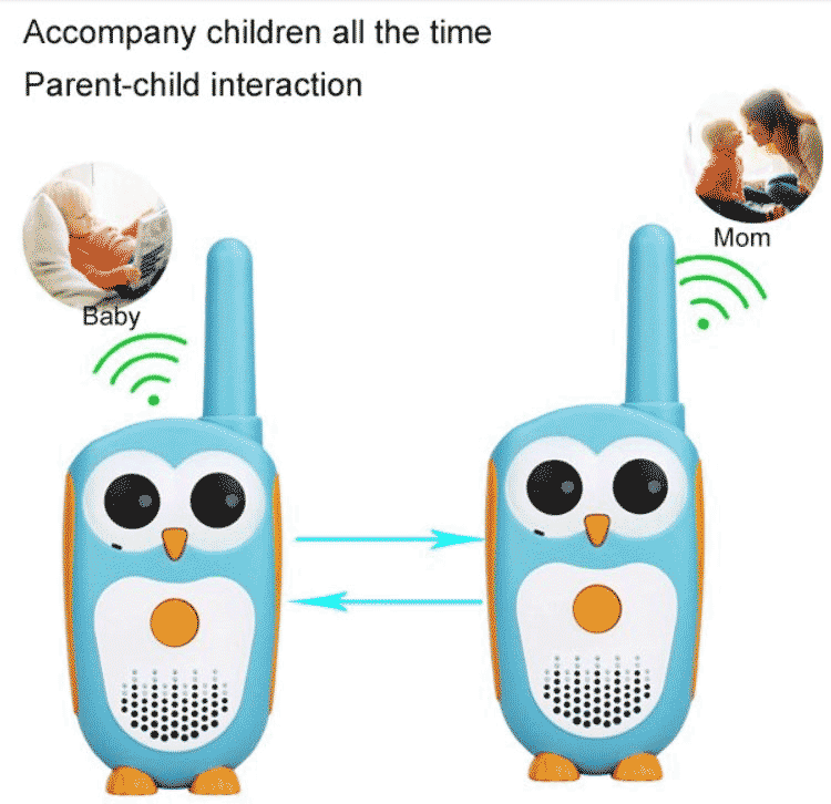 RT30 High Quality Paired Owl Walkie Talkie Toy