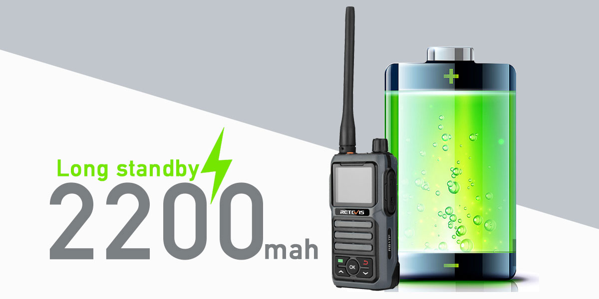 RB17P Long standby GMRS radio