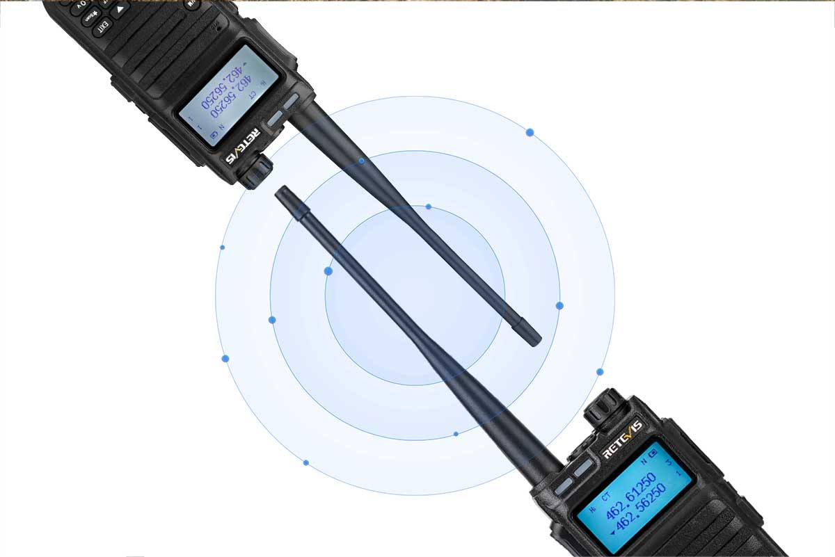 dual band UHF and VHF amateur band Two way radio