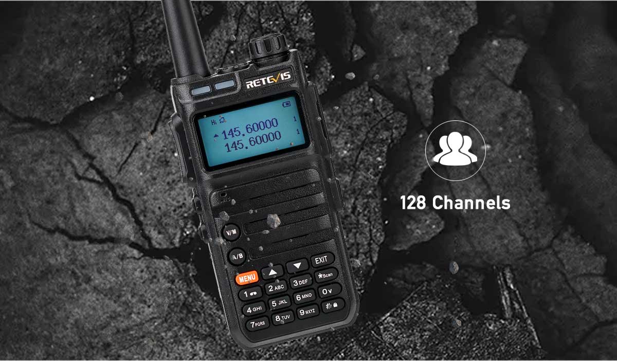 128 Channels can be saved