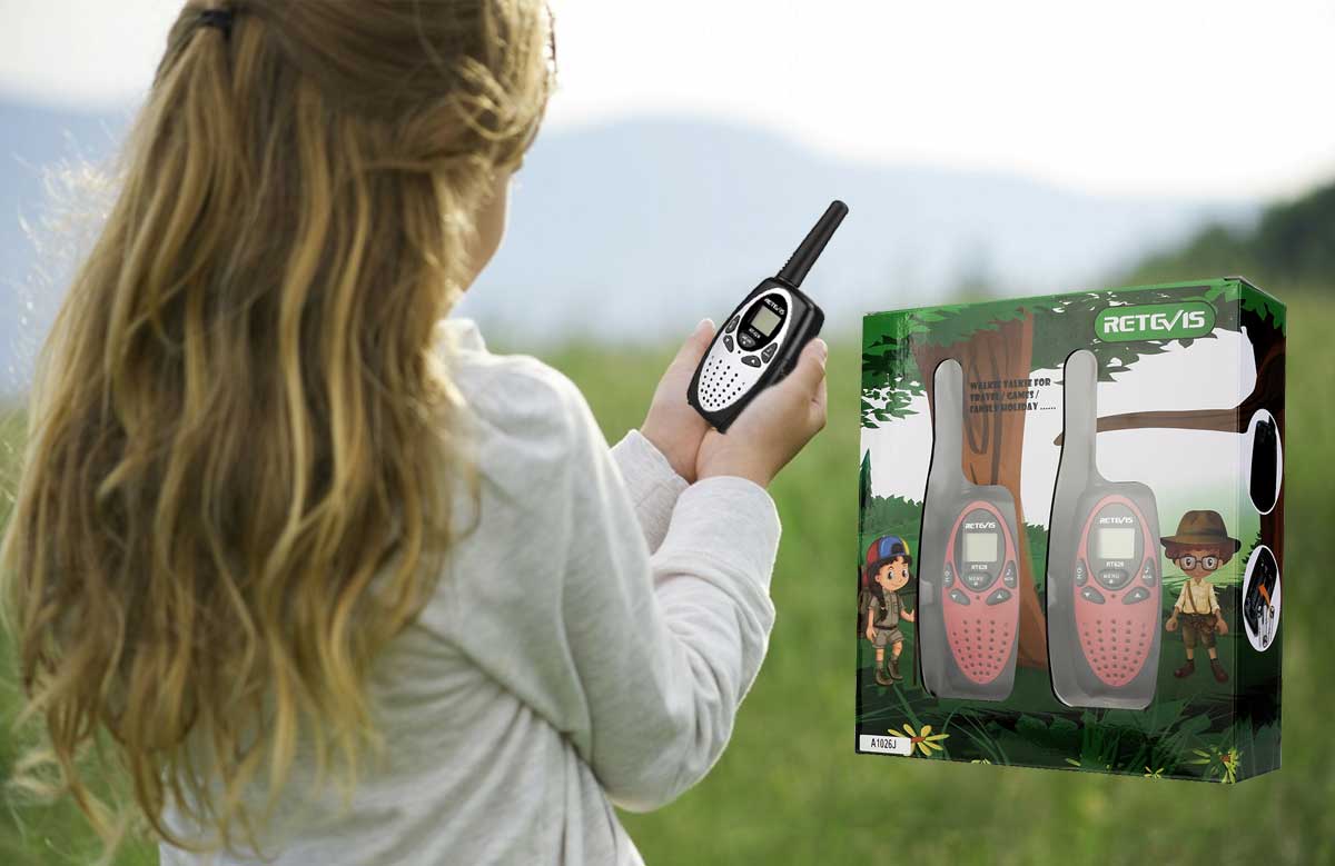 RT628 Multi-color Outdoor Adventure Game Toy Walkie-Talkie