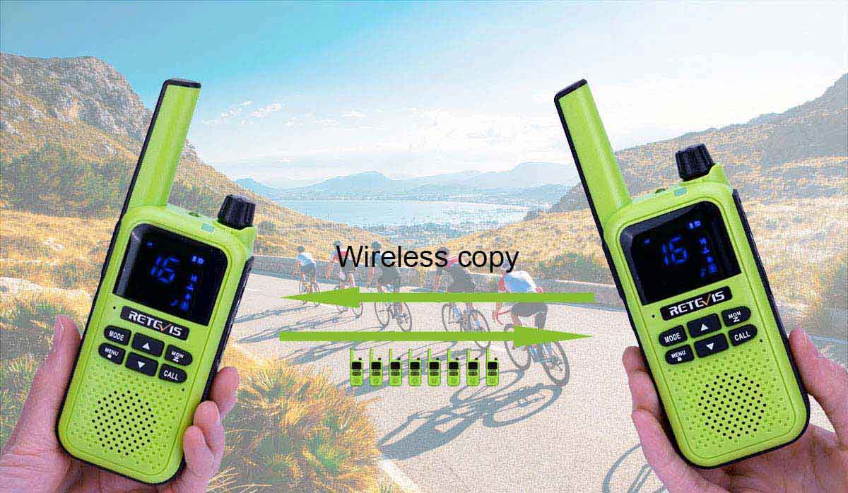 Wireless copy