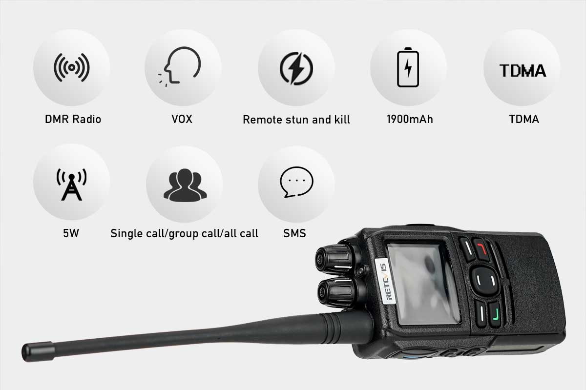 RB22 DMR ham radio