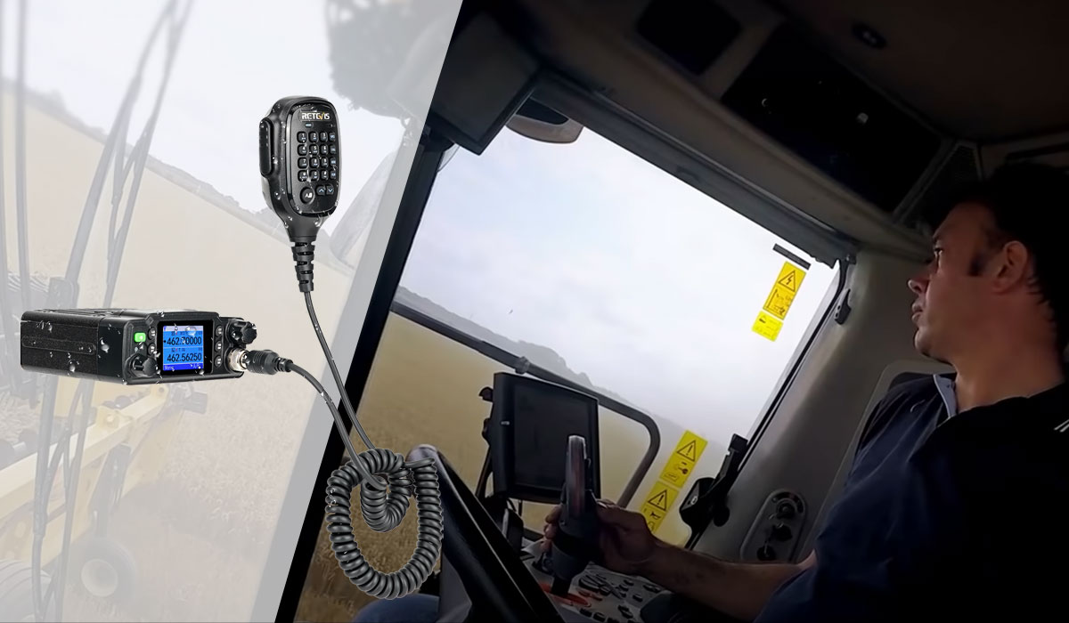 RB86 Waterproof GMRS mobile Radios