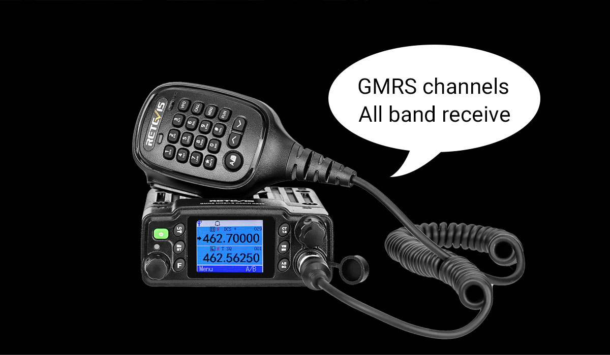 GMRS mobile Radios