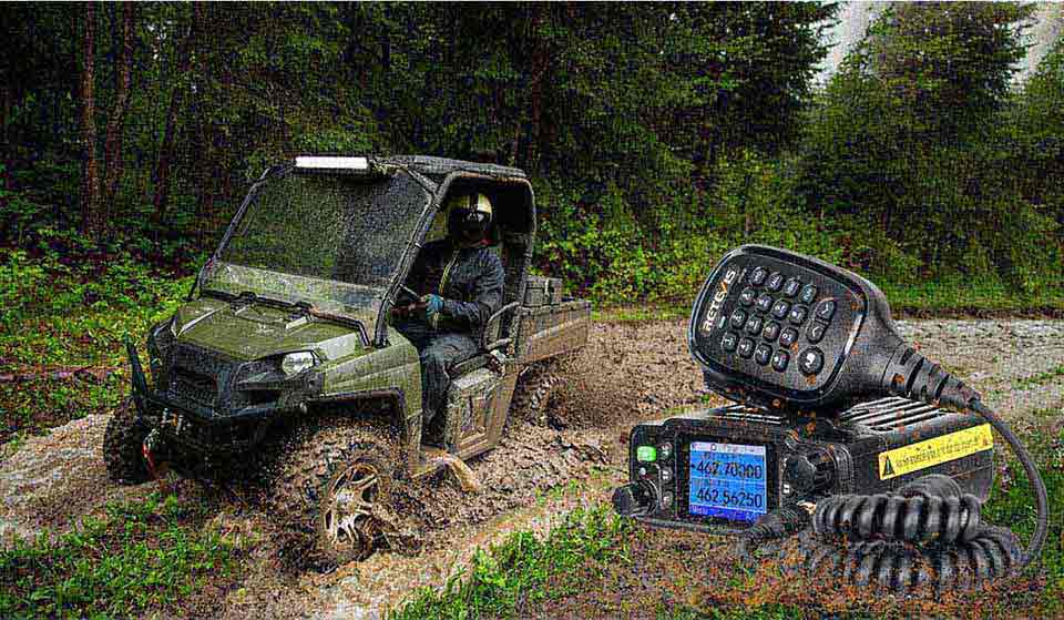 IP67 waterproof Mobile Radio