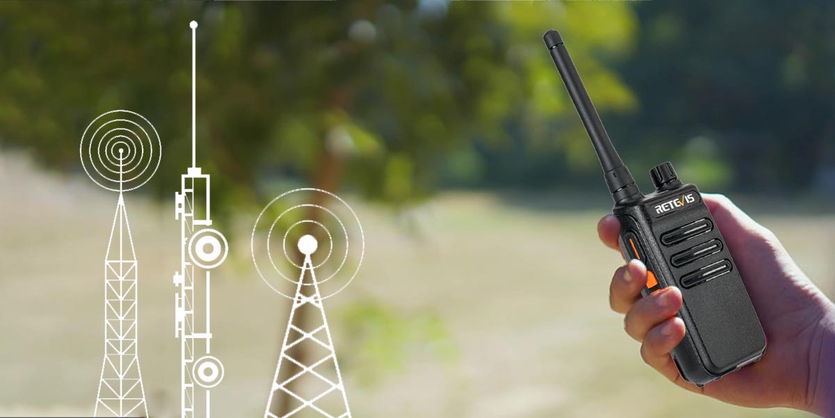 GMRS repeater capable.handheld radio