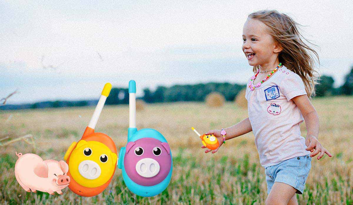 RB16 Cartoon Style Kids Walkie Talkie
