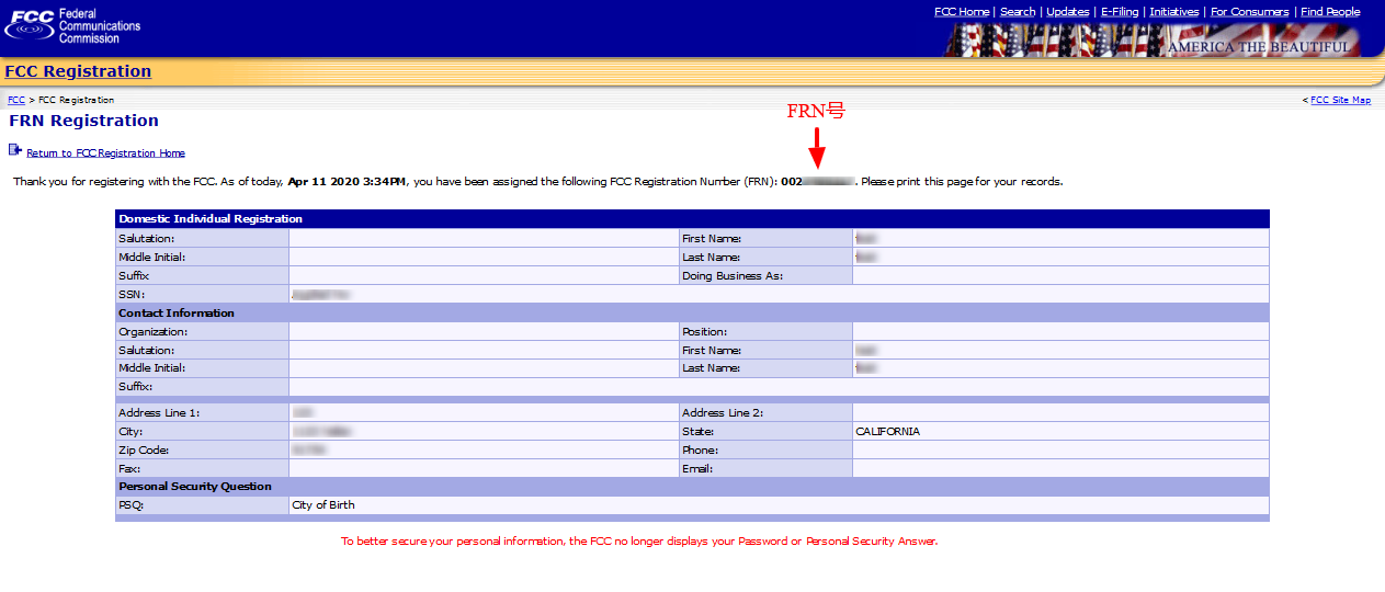 FCC Registration System(5)