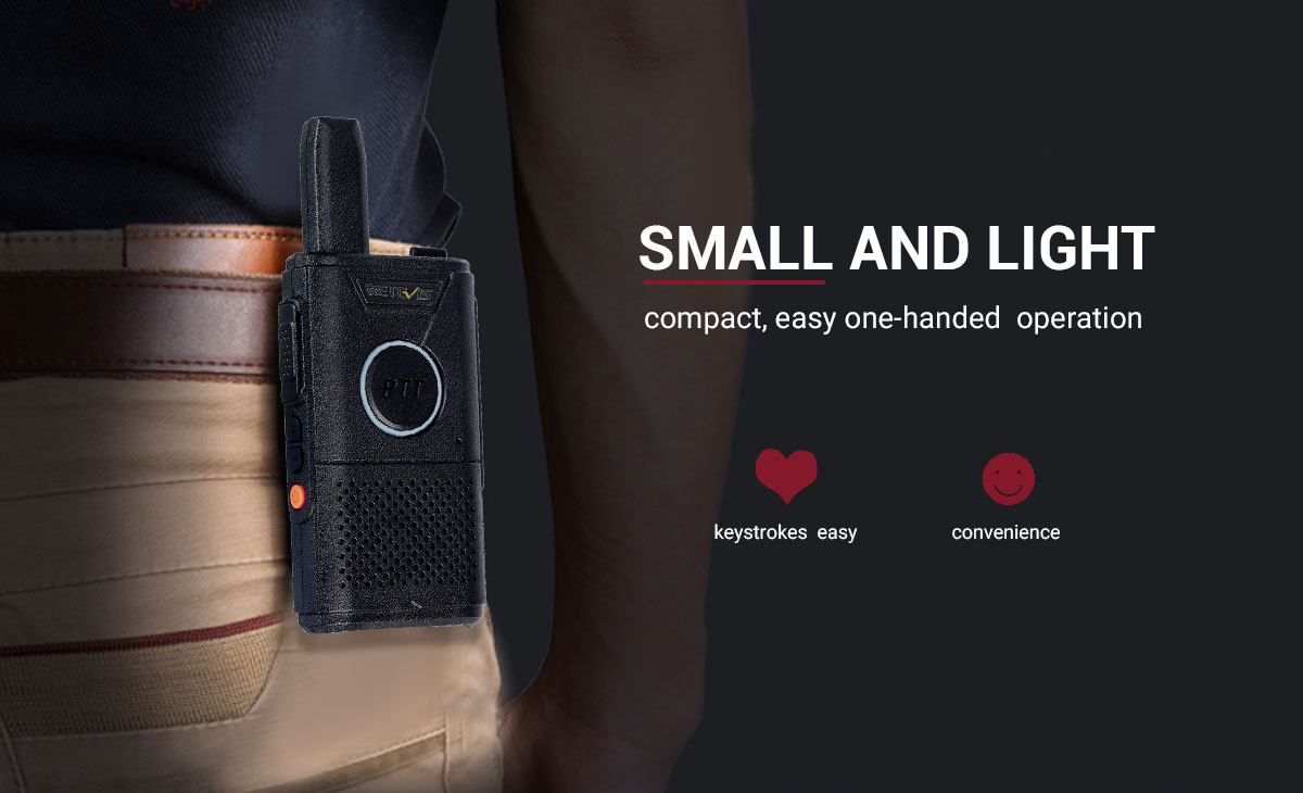 Small and light, compact, easy one-handed 