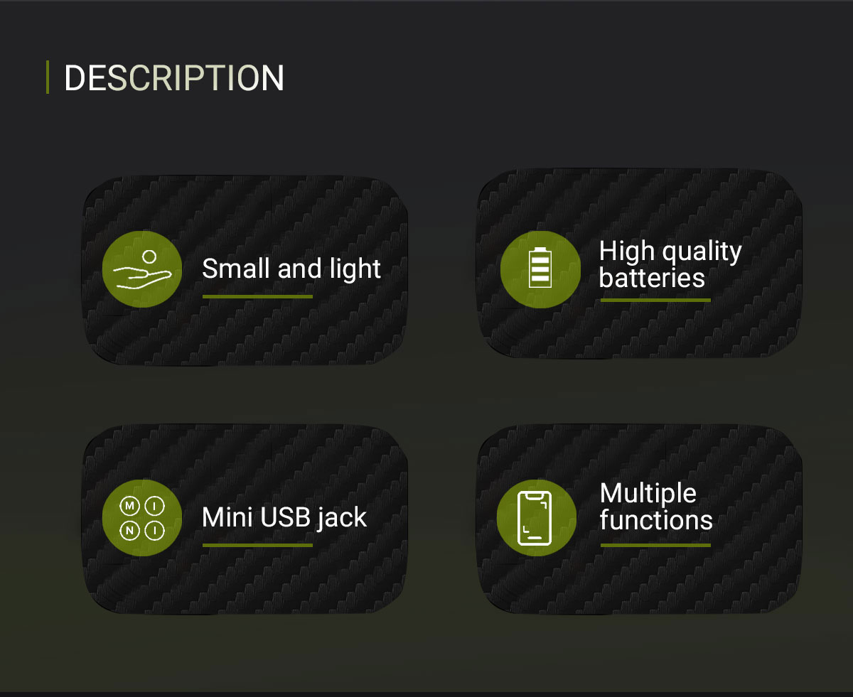 Small and light, compact, easy one-handed  operation;  High quality batteries for long time calls;  Mini USB jack, support multiple charging  methods.  Multiple functions，keystrokes  easy，convenience