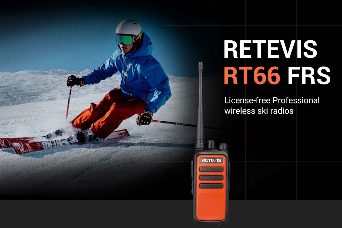 License-free Professional wireless ski radios