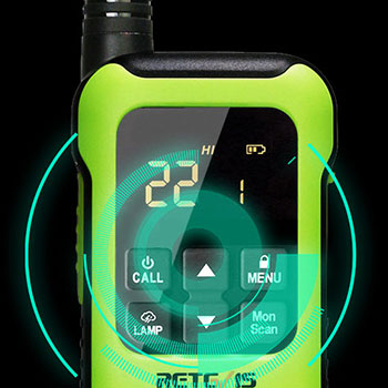 Retevis RT649P Talkie Walkie Rechargeable, IP67 Étanche Flotteur, PMR446  sans Li