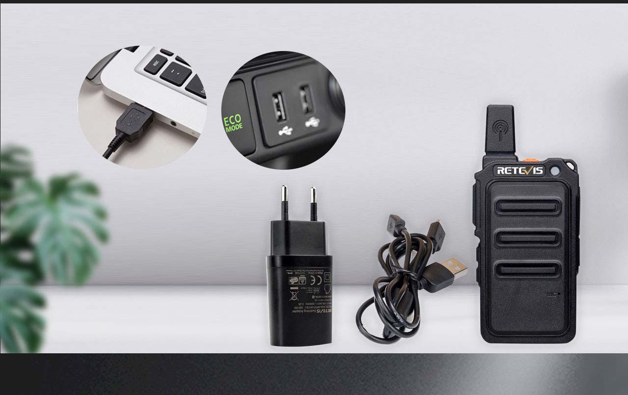 RT19 USB charging
