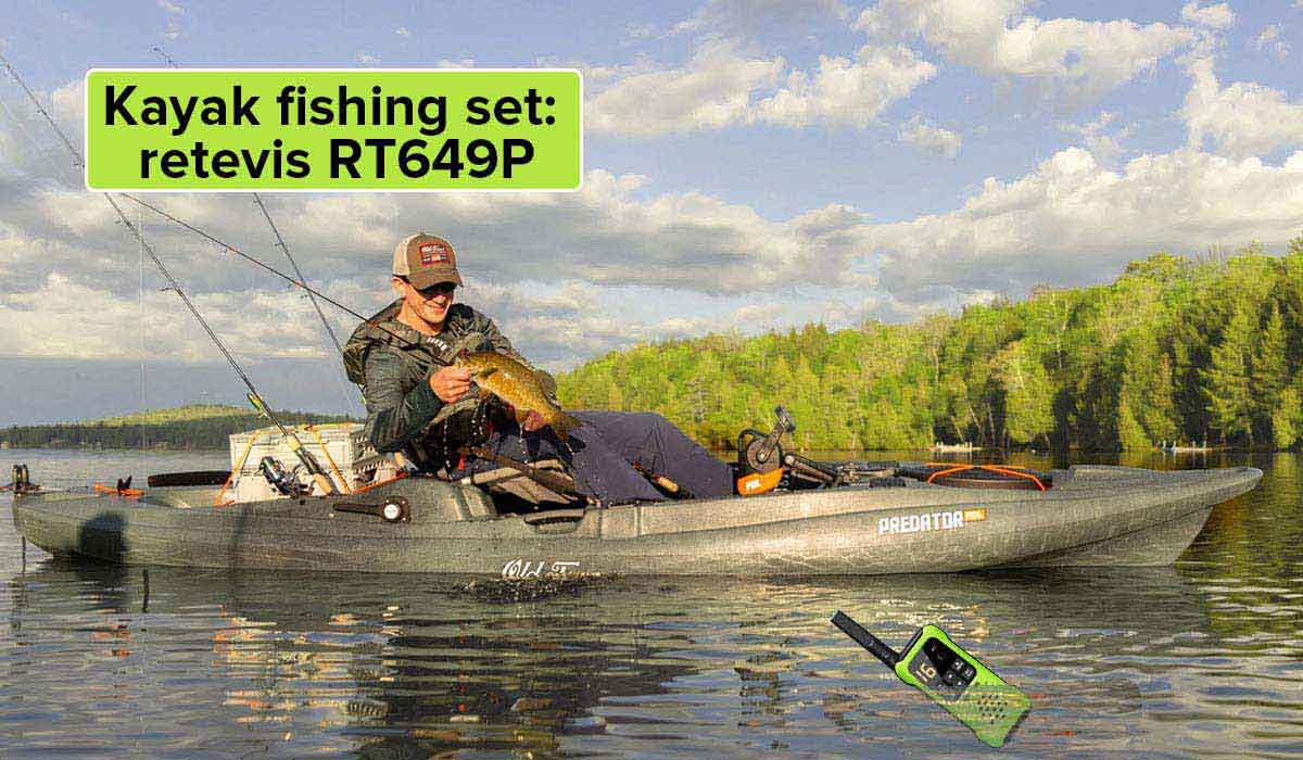 waterproof walkie talkie  for kayaking RT649P