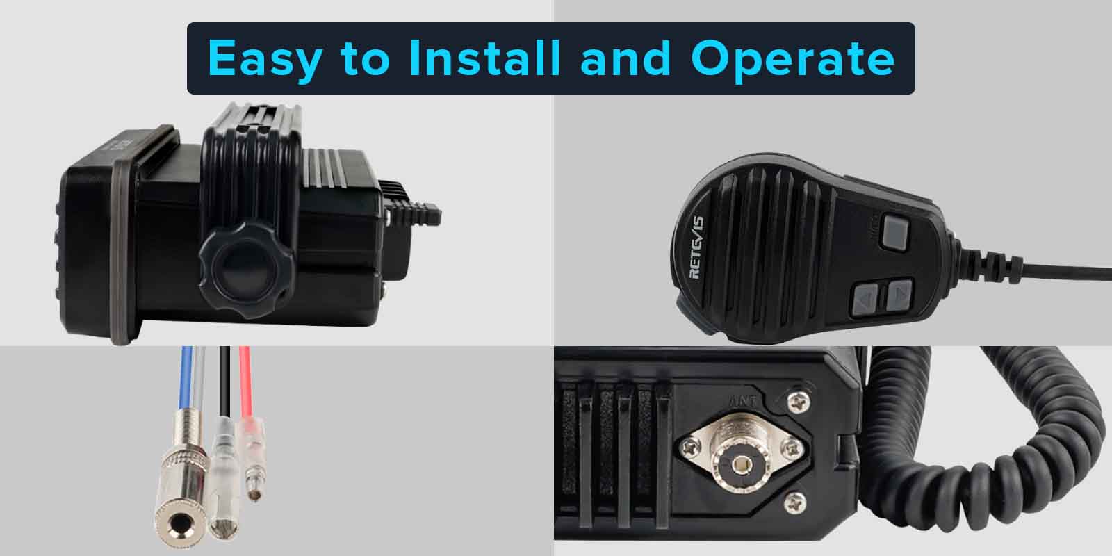 RM20 marine radio  easy to use