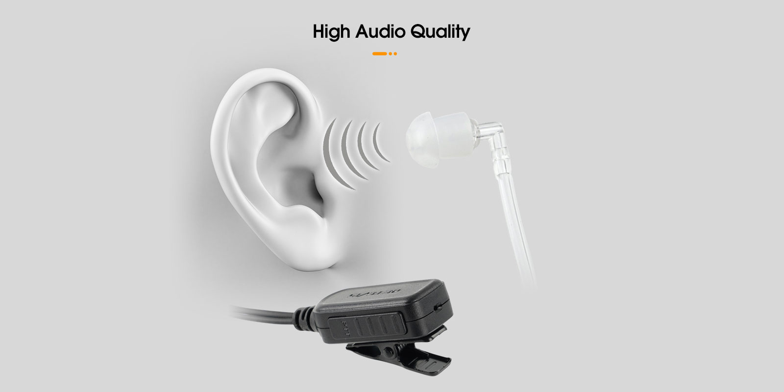 High quality microphone and speaker for crystal clear audio.