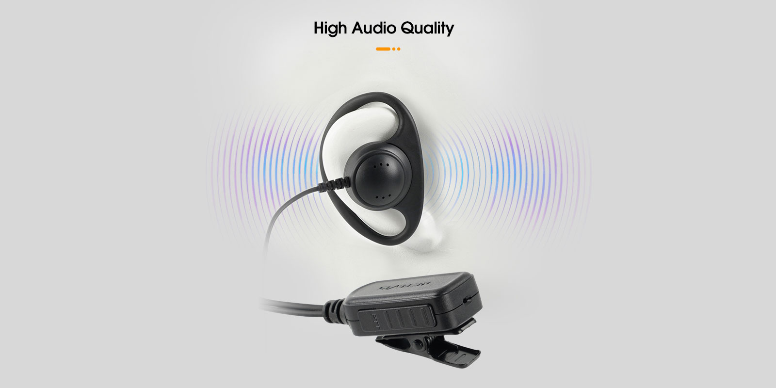 High quality microphone and speaker for crystal clear audio.