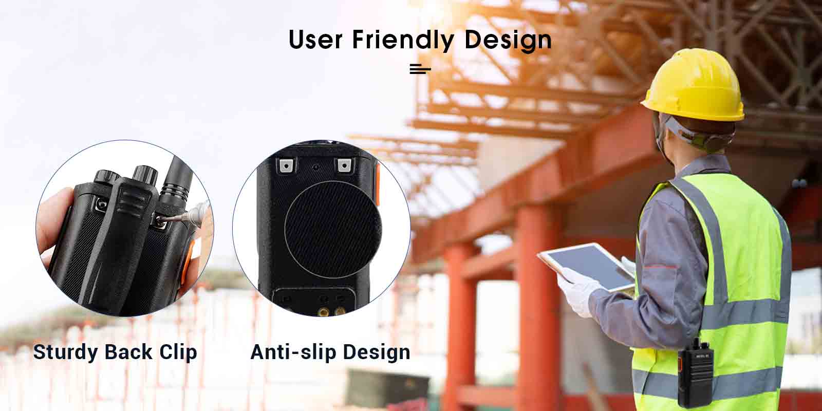 RB46 Study Back Clip and Anti-slip Design