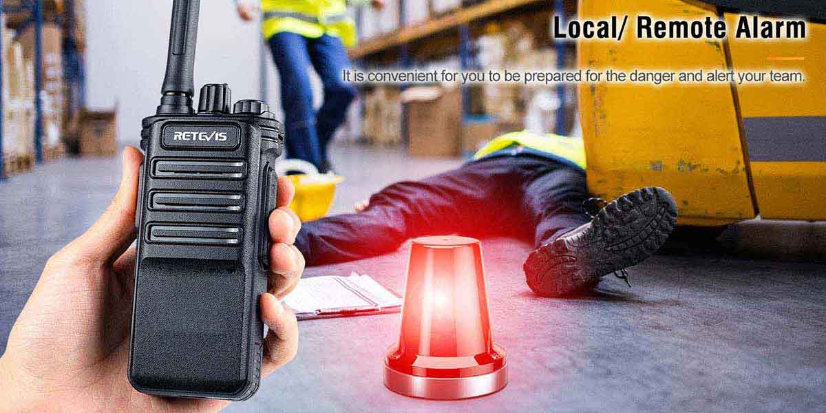 Retevis RB89 GMRS Bluetooth two way radio has local and romote function