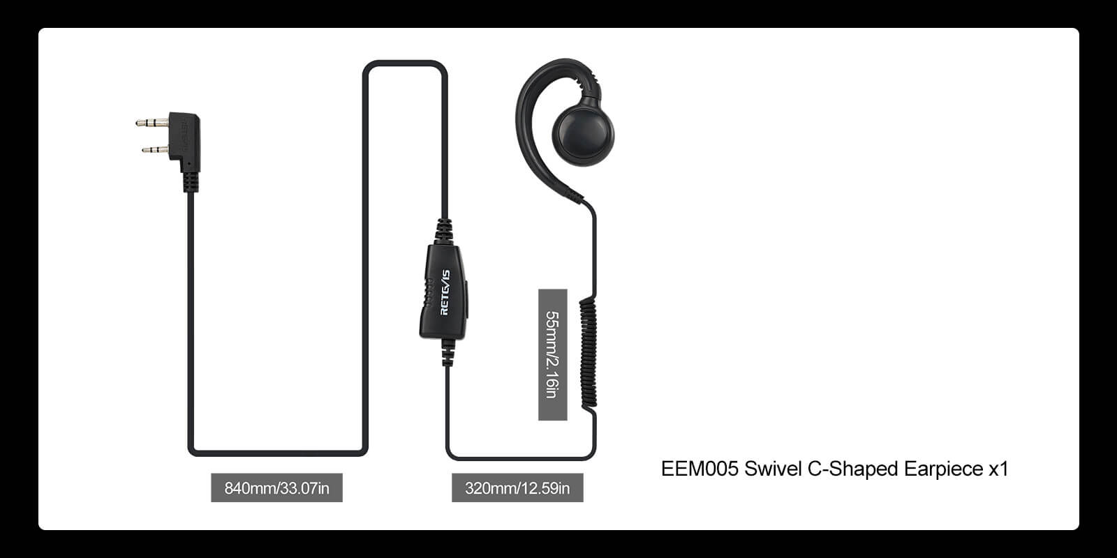 C9219H-Retevis-EEM005--Earpiece-Package-Includes