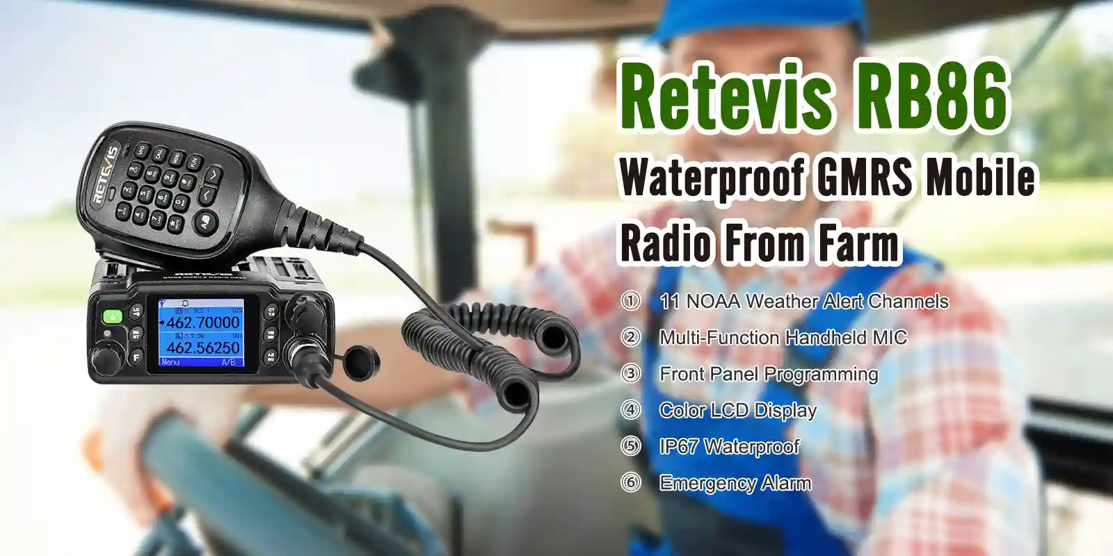 Retevis-RB86-Waterproof-GMRS-Radio-Form-Farm