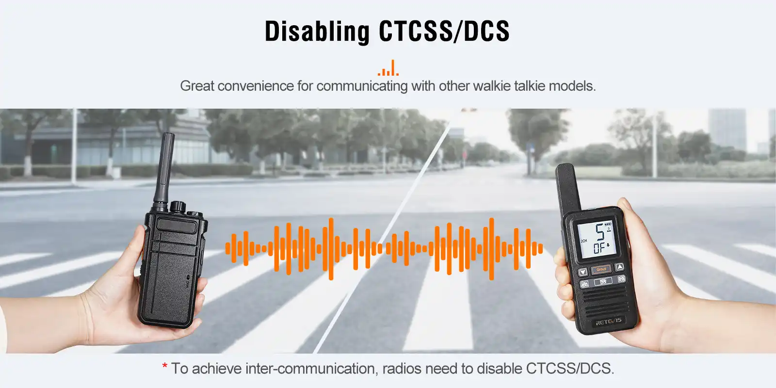 Retevis-RB67-FRS-NOAA-Weather-Radio-Disable-CTCSS-DCS