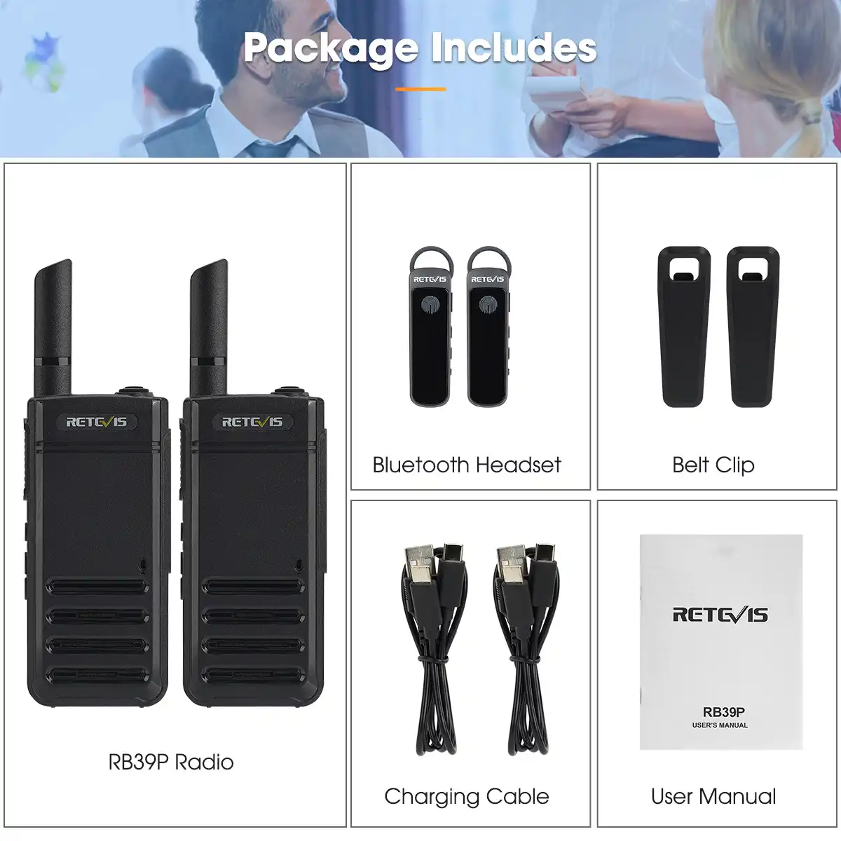 RB39P Package Includes