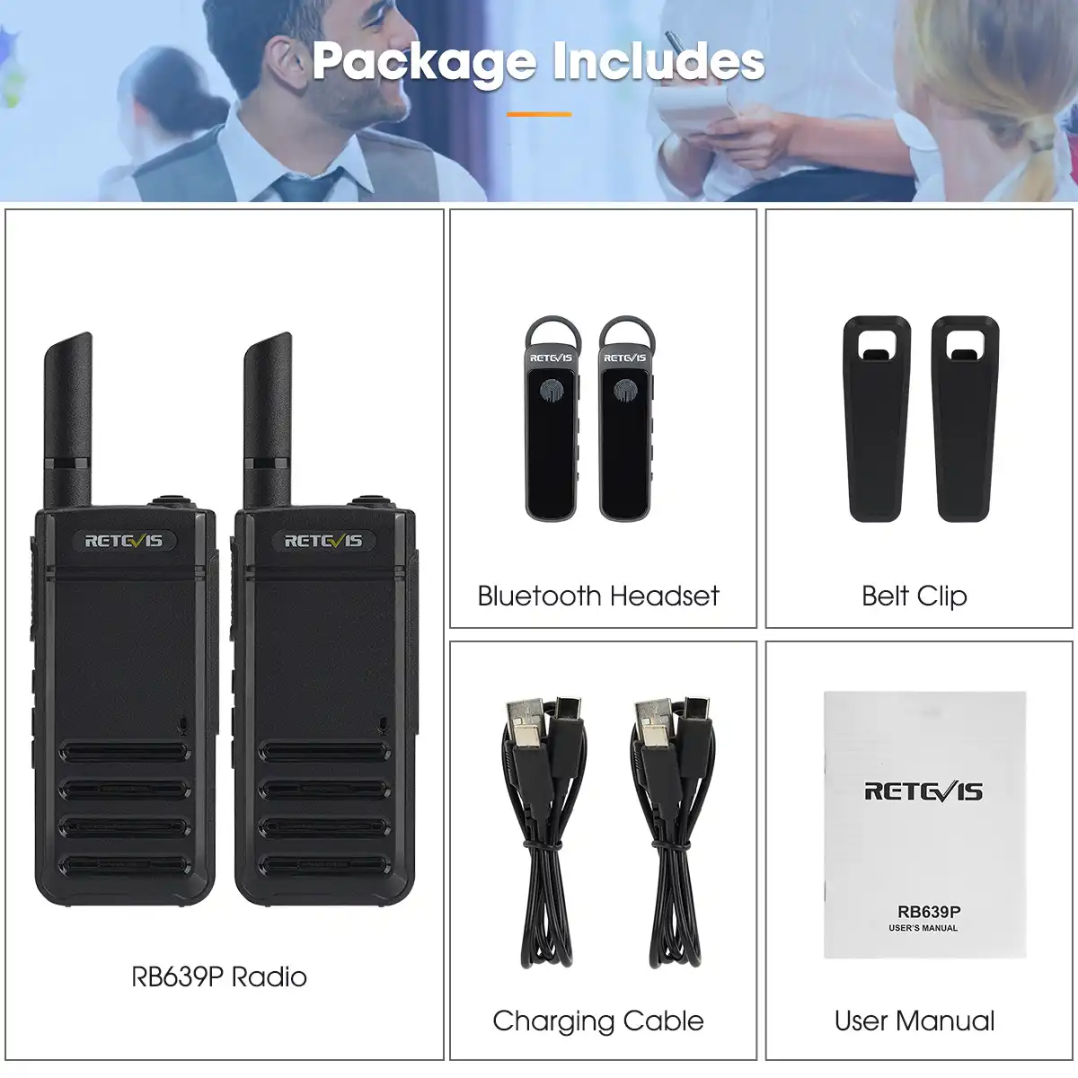 RB639P Package Includes