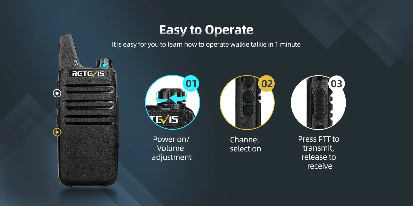 Retevis-RT22MX-Mexico-FRS-Walkie-Talkie-Easy-to-operate