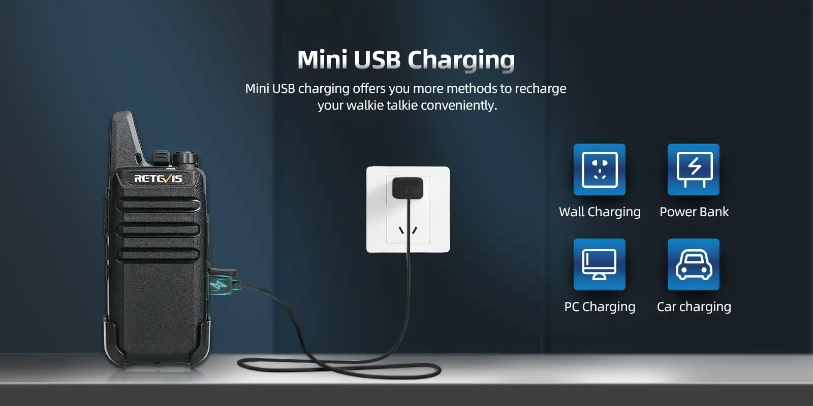 Retevis-RT22MX-Mexico-FRS-Walkie-Talkie-usb-charging
