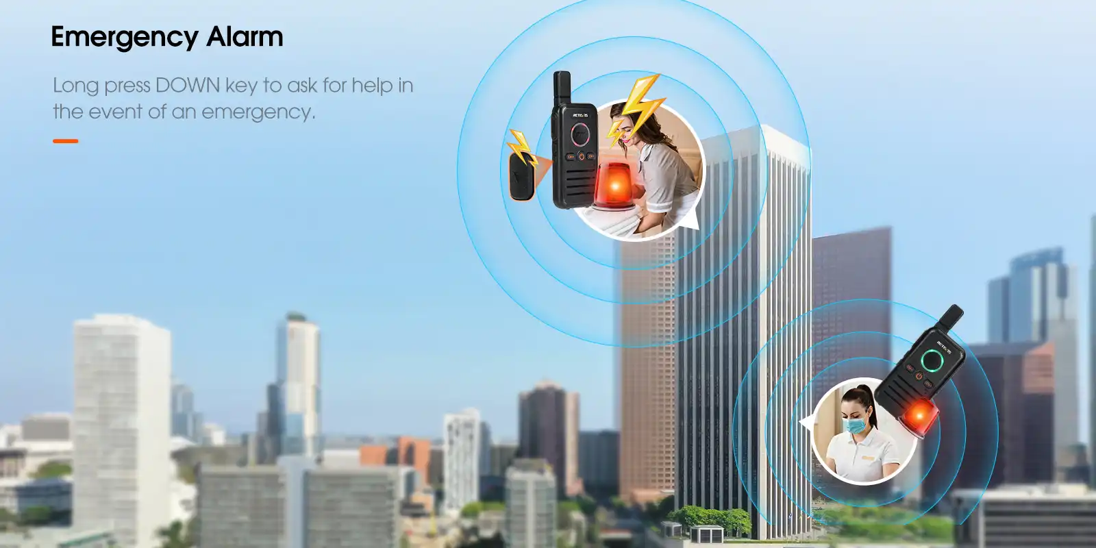 Retevis-RB45-RB645-License-Free-Radio-Emergency-Alarm